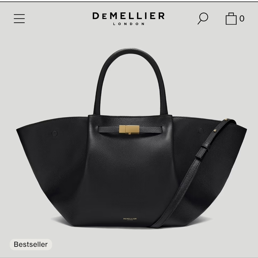 NWOT DeMellier Midi New York Black Bag